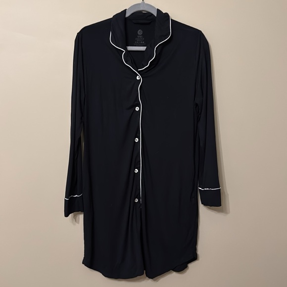 🎉hp🎉Kindred Bravely Clea Classic Long Sleeve Sleep Shirt- Size M - Picture 6 of 9